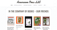 Desktop Screenshot of anamcara-press.com